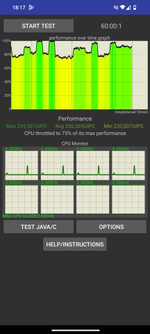 Thermal-throttling - Nothing CMF Phone 1 review