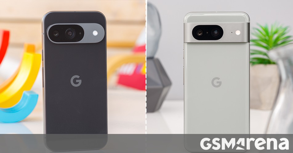 Google Pixel 9 vs Pixel 8