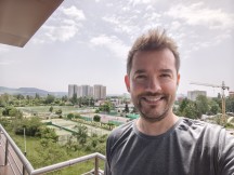 Selfie samples - f/2.2, ISO 50, 1/196s - Poco F6 review