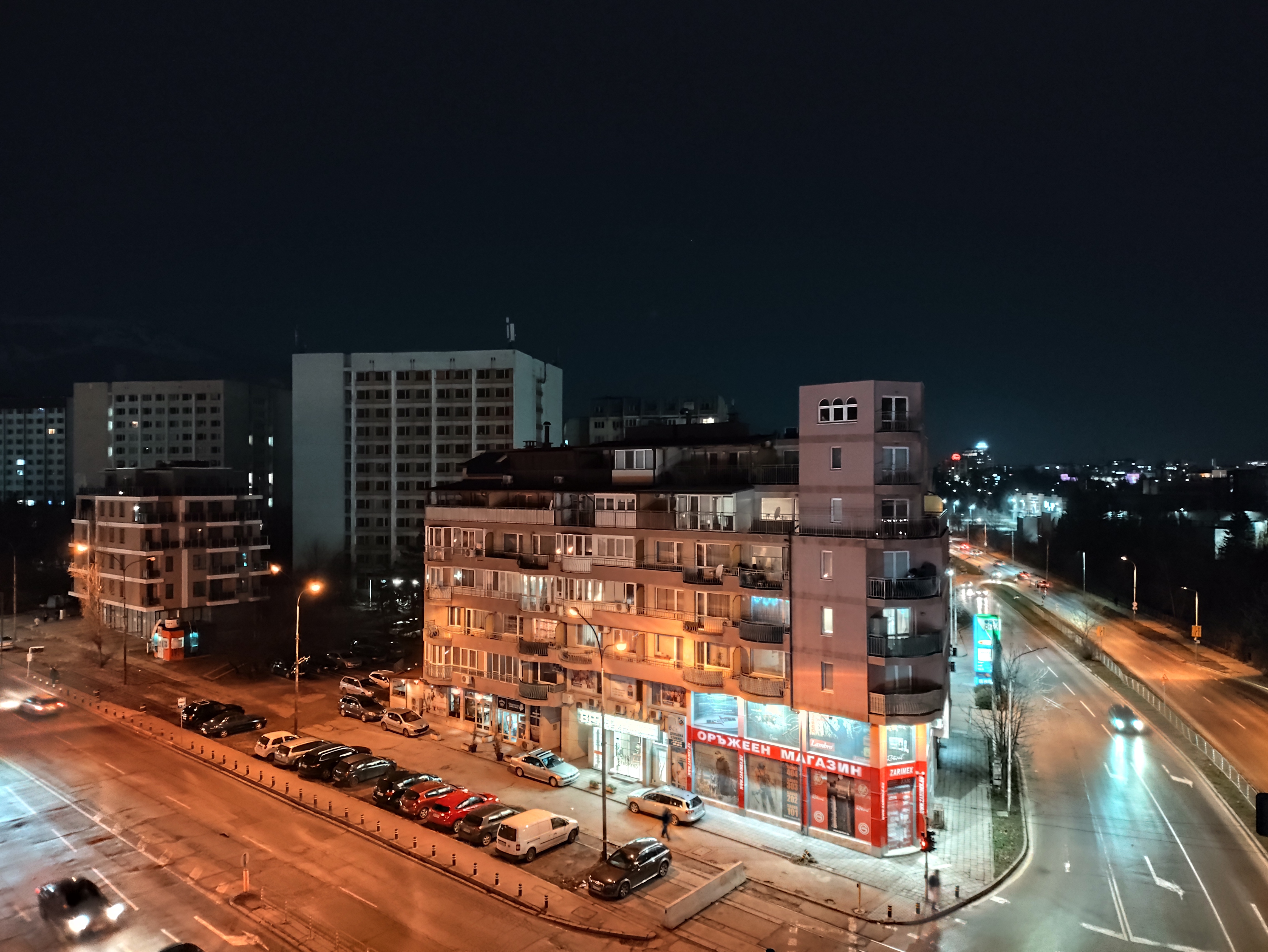 Ночная съёмка на основную камеру Poco X6