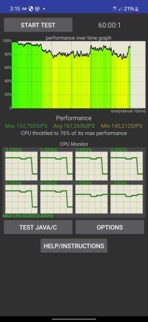 Thermal-throttling - Samsung Galaxy A16 5G review