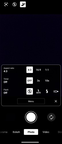 Camera UI - Sony Xperia 10 VI review