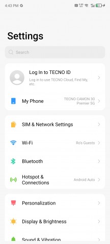 HIOS 14 + Android 14 - Tecno Camon 30 Premier review