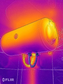 FLIR photo Combined view - Ulefone Armor Mini 20T Pro review