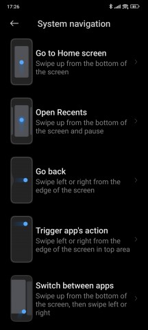 System navigation settings - Xiaomi 13T Pro long-term review