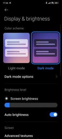 Dark mode settings - Xiaomi 13T Pro long-term review