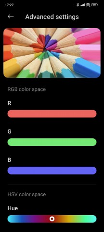 Color scheme settings - Xiaomi 13T Pro long-term review