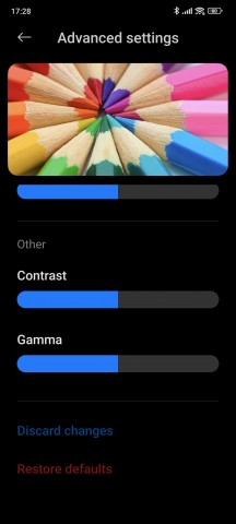 Color scheme settings - Xiaomi 13T Pro long-term review