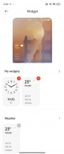 Customizations and widgets - Xiaomi Mix Flip review