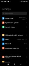 تنظیمات عمومی - بررسی Xiaomi Poco M6 Pro