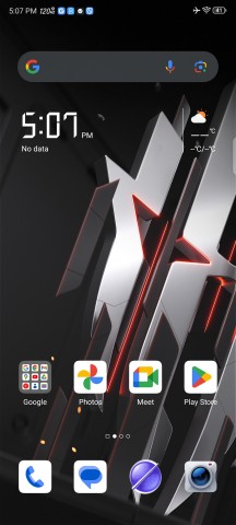 Home screen - ZTE nubia Red Magic 9S Pro review