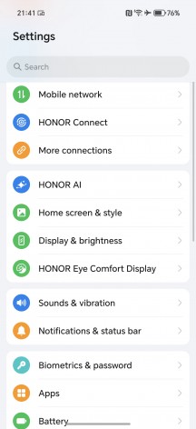 Magic OS basics - Honor 400 Pro review