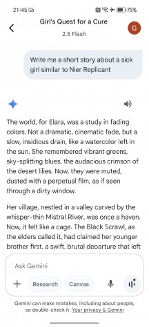 Google AI bits - Honor 400 Pro review