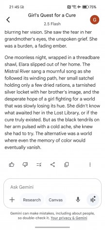 Google AI bits - Honor 400 Pro review