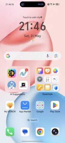 Magic Capsule interface - Honor 400 Pro review