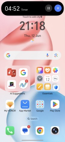 Magic Capsule interface - Honor 400 review