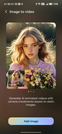 AI Photo to video - Honor 400 review