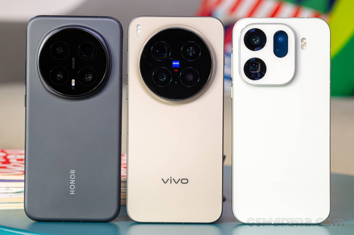 Honor Magic8 Pro vs. Oppo Find X9 Pro vs. vivo X300 Pro