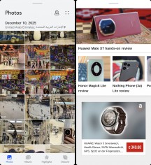 Multi-tasking - Huawei Mate X7 review