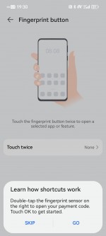 Fingerprint shortcut - Huawei Pura 80 Ultra review