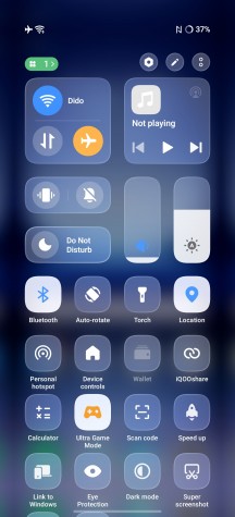 Notification shade - Iqoo 15 review