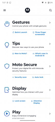 Moto app - Motorola Moto G Stylus 5G 2025  review