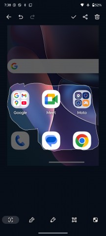 Free crop - Motorola Moto G Stylus 5G 2025  review