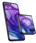 Razr+ 2025 colorways: Midnight Blue - Motorola Razr+ 2025 review