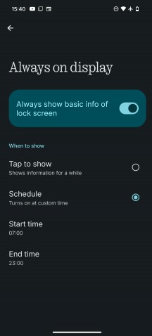 Always On display - Nothing CMF Phone 2 Pro review