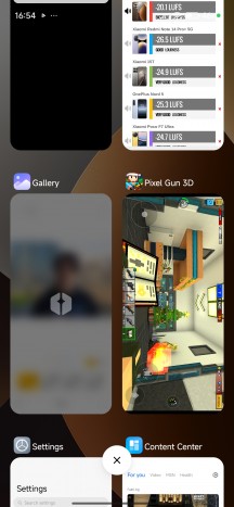 Recent apps - Redmi Note 15 Pro+ review