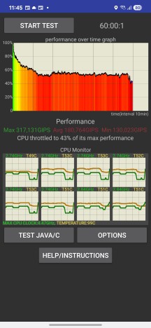 CPU test - Samsung Galaxy S25 review