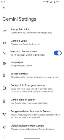 Gemini - Sony Xperia 1 VII review