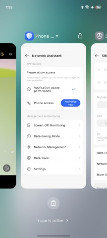 Recent apps - Tecno Camon 40 Premier review