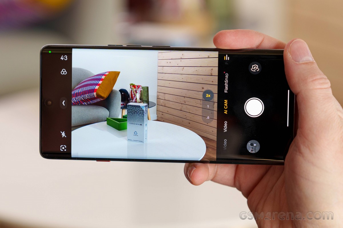 Tecno Camon 40 Pro camera