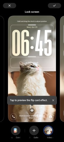 OriginOS 6 Flip cards - vivo X300 Pro review - Vivo X300 review