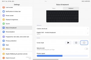 Settings - Xiaomi Pad 7 Pro review