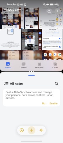 Multi-tasking on the cover screen - Honor Magic V6 review
