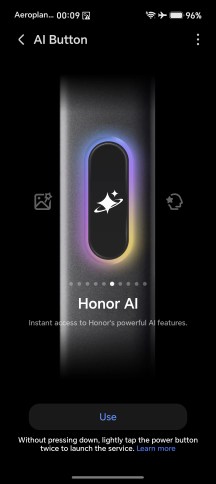 AI Button customization - Honor Magic V6 review