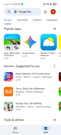 Play Store via GBox - Huawei Pura 90s Pro Max review