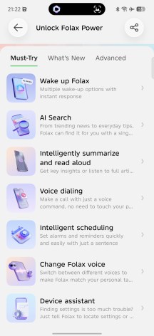 Folax AI assistant - Infinix Note 60 Pro review