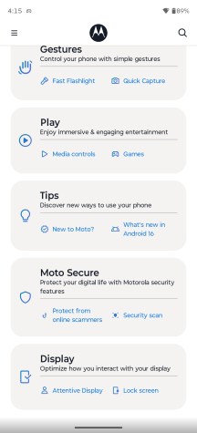Moto app - Motorola Edge 70 Max review