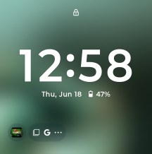 Cover screen UI - Motorola Razr 70/Razr 2026 review