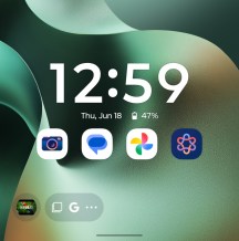 Cover screen UI - Motorola Razr 70/Razr 2026 review