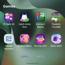 Cover screen UI - Motorola Razr 70/Razr 2026 review
