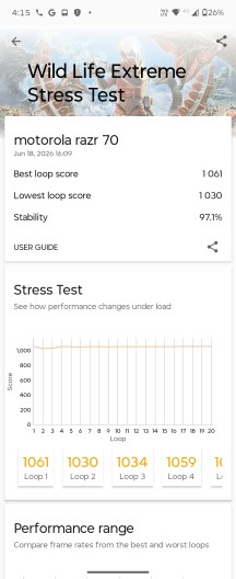 Thermal-throttling - Motorola Razr 70/Razr 2026 review