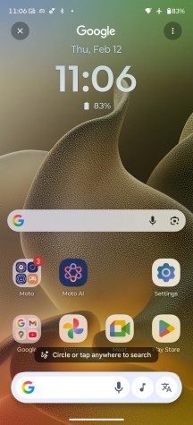 Google Circle to Search - Motorola Signature review