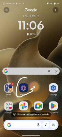Google Circle to Search - Motorola Signature review