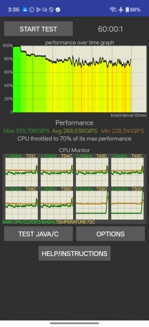 CPU test - Oneplus 15R review
