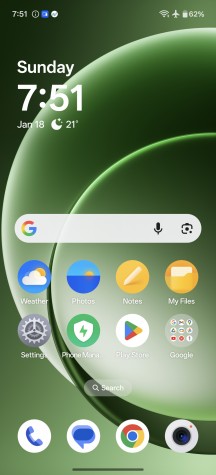 Home screen - Oneplus 15R review