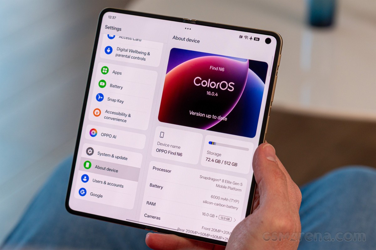 Обзор Oppo Find N6